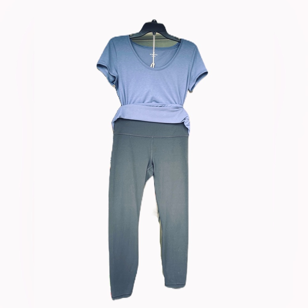 Athleta Elation 7/8 Tight and Athleta Top